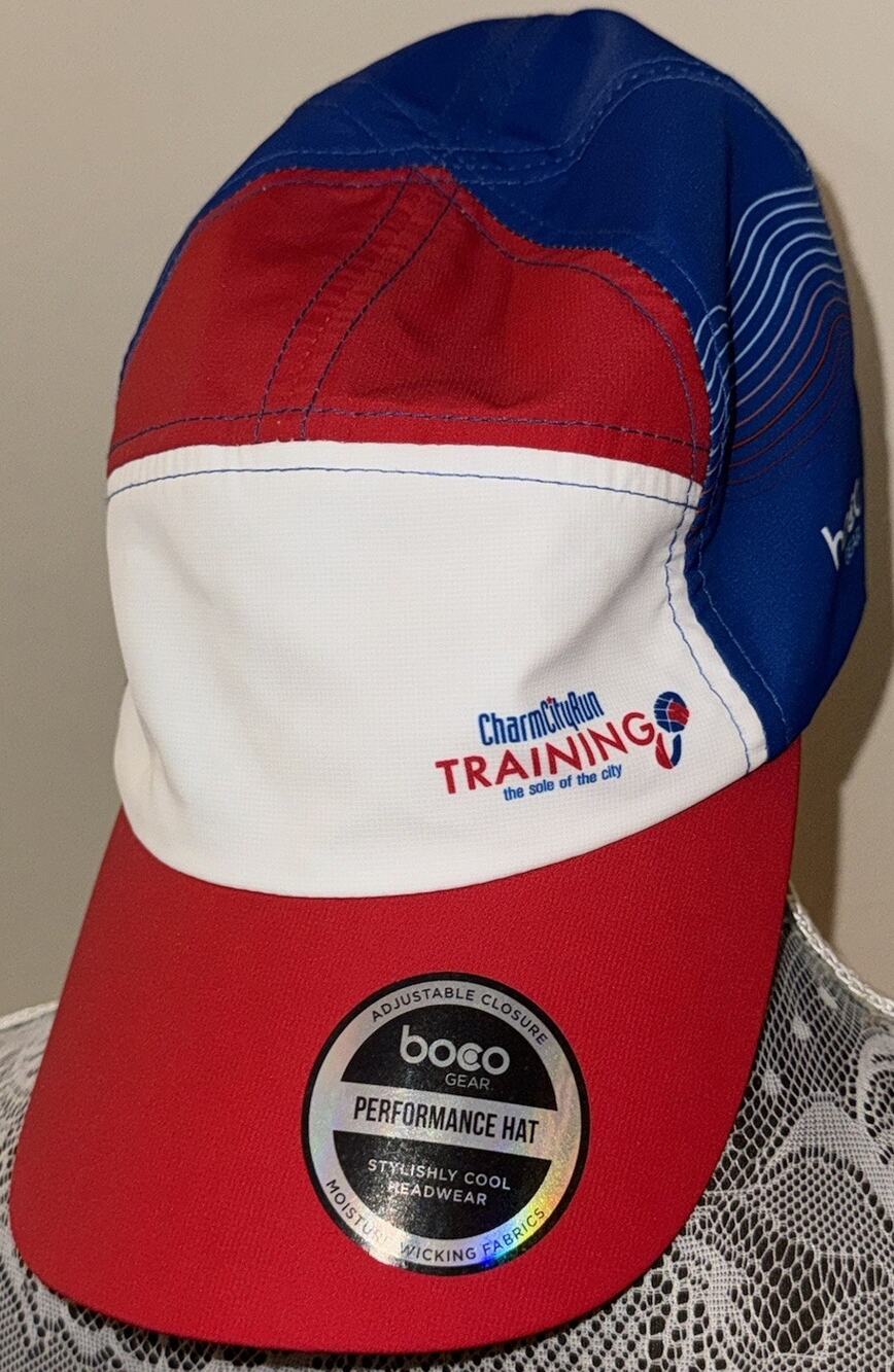 Boco Gear Running Altra Training Academy Hat Performance Charm City New NWT Gym